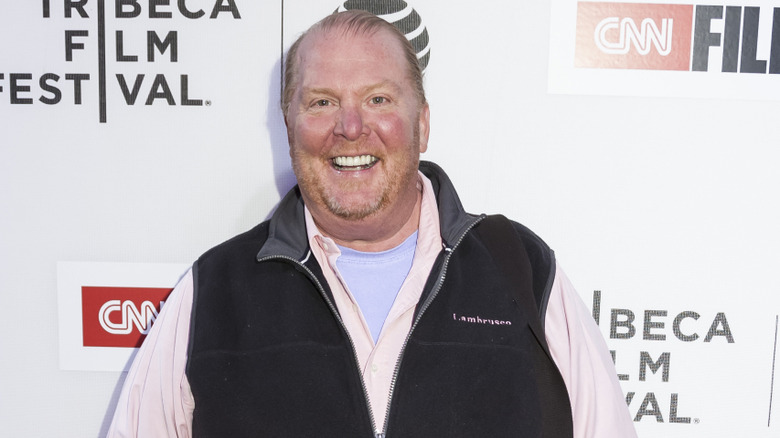 Mario Batali smiling