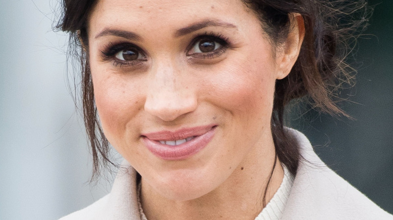 Meghan Markle smiling