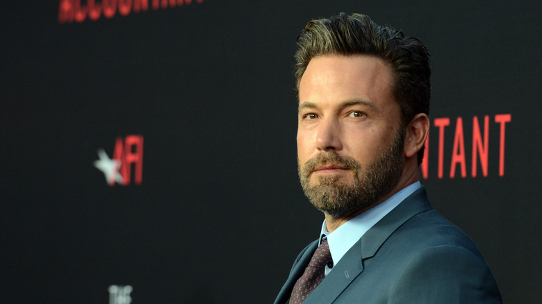 Ben Affleck on the red carpet