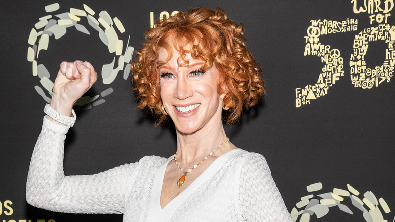 Kathy Griffin strikes a pose 