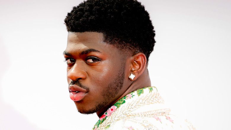 Lil Nas X attends the BET Awards 2021 at Microsoft Theater