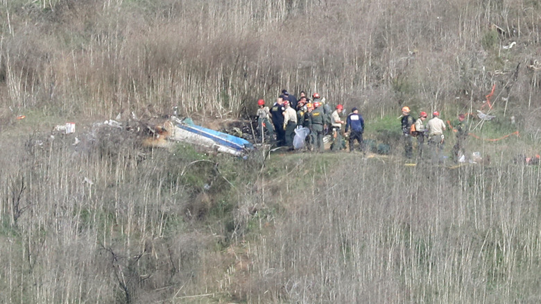 Kobe crash site