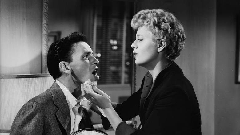 Frank Sinatra and Shelley Winters in Meet Danny Wilson