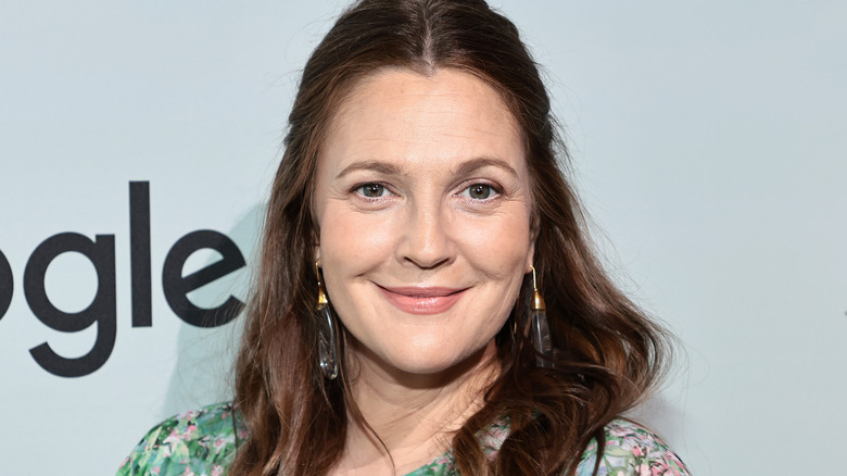 Drew Barrymore smiling