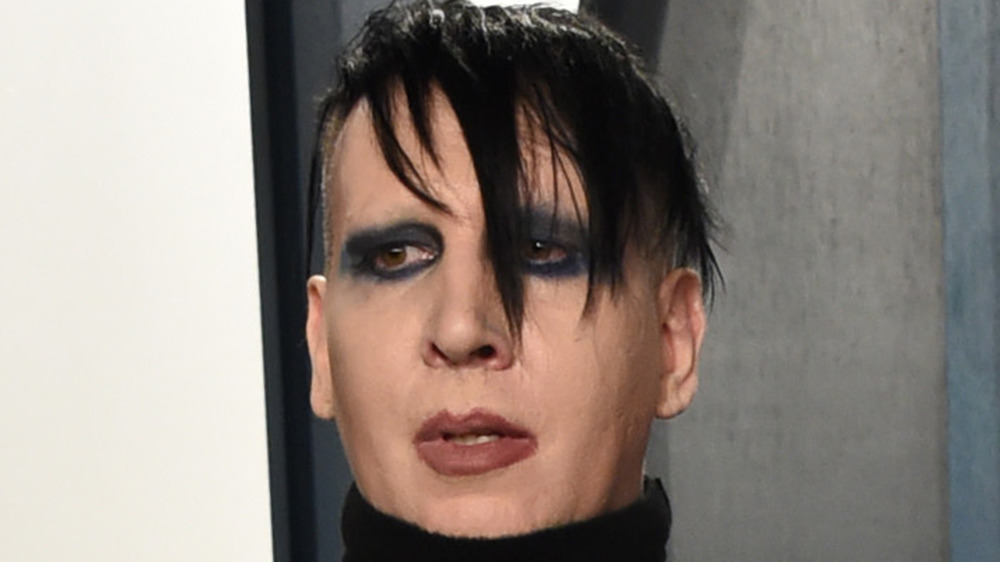 Marilyn Manson turtleneck