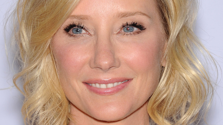 Anne Heche on the red carpet