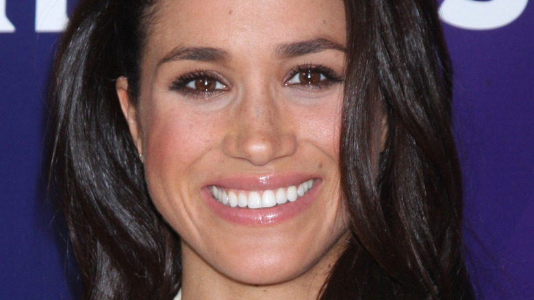 Meghan Markle smiling