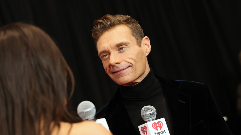 Ryan Seacrest with microphone