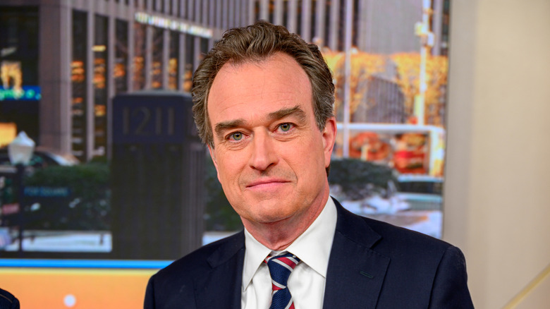 Charles Hurt on the set of Fox & Friends