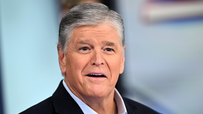 Sean Hannity gray hair smiling