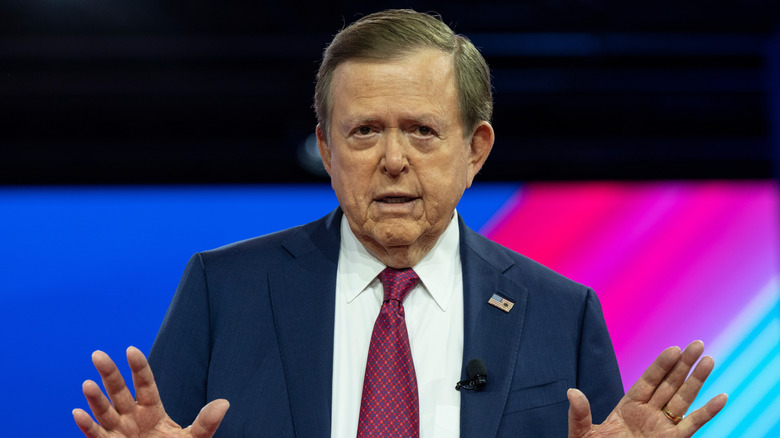 Lou Dobbs speaking at AIPAC