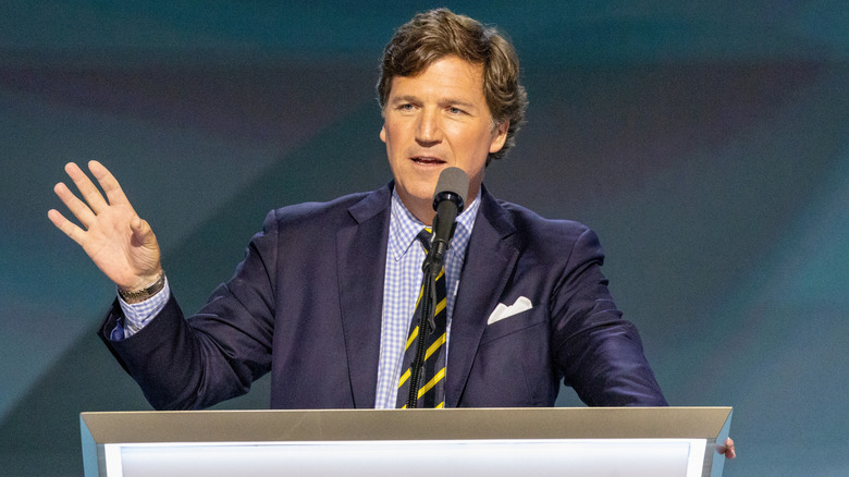 Tucker Carlson at the 2024 RNC.