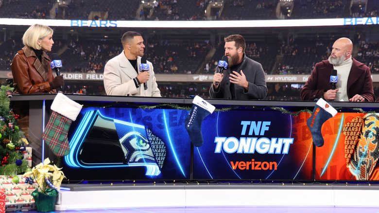Sports anchors for TNF Tonight football game