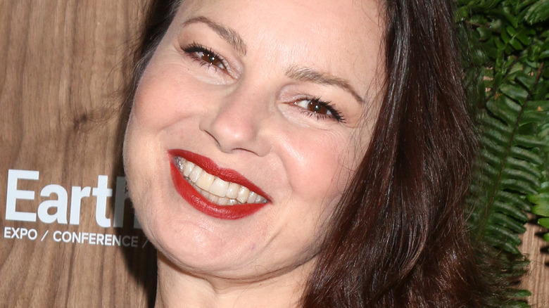 Fran Drescher smiling