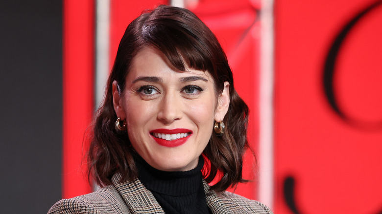 Lizzy Caplan at an event