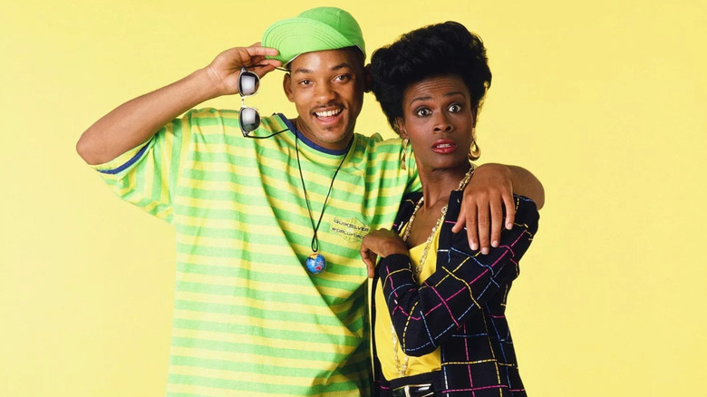 Janet Hubert and Will Smith in Fresh Prince promo image