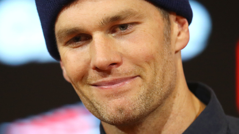 Tom Brady smile 