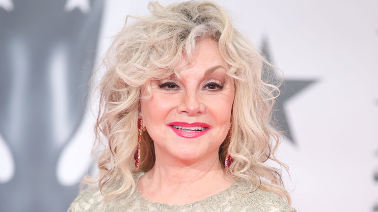 Stella Parton at the 2016 BRIT Awards