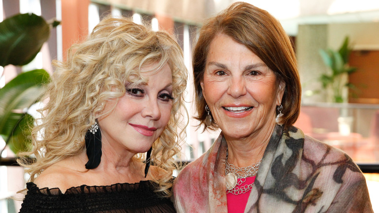 Stella Parton and Patricia R. Miller at Stella Parton's Red Tent Women's Conference in 2014