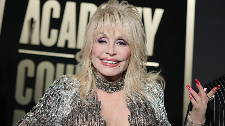 Dolly Parton at the 58th Academy Of Country Music Awards