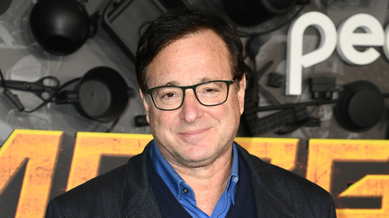 Bob Saget wearing glasses