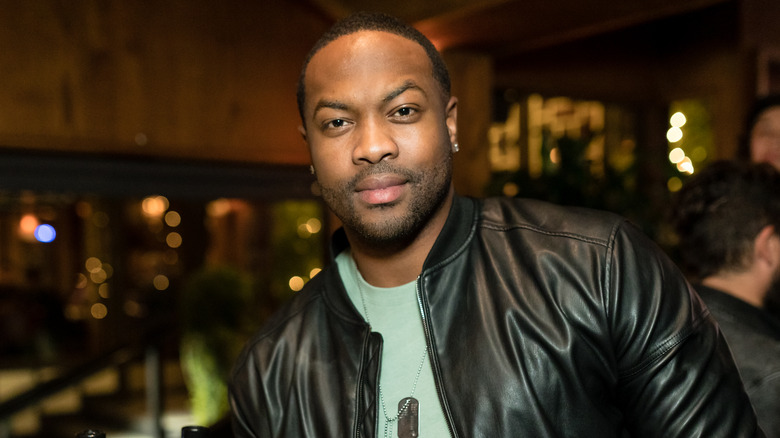 Ser'Darius Blain looks at camera