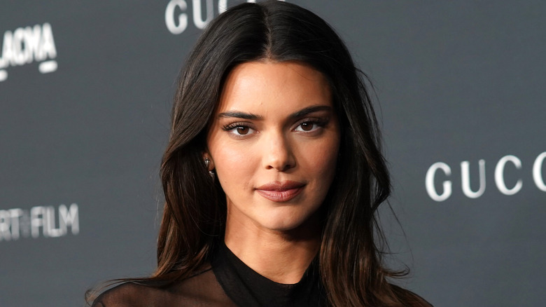Kendall Jenner being photographed