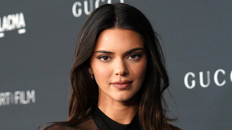 Kendall Jenner being photographed