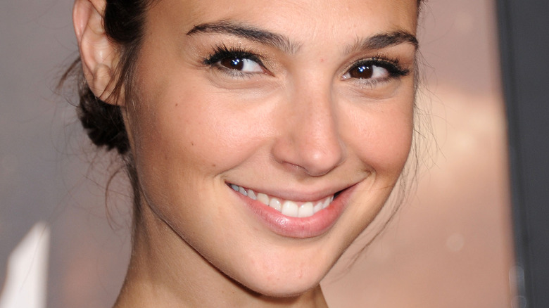 Gal Gadot with a big smile