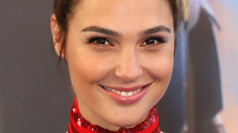 Gal Gadot smiling on red carpet