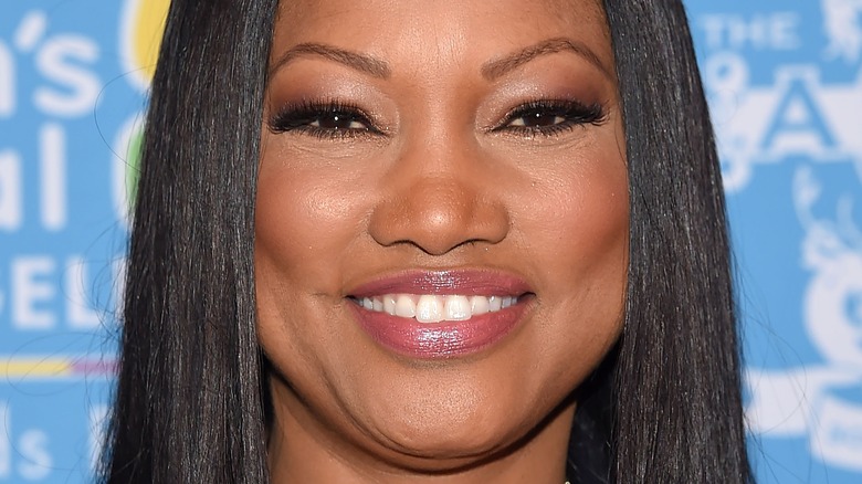 Garcelle Beauvais smiles 