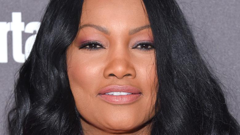 Garcelle Beauvais smirk