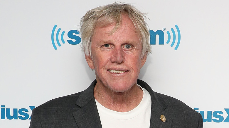 Gary Busey with messy hair