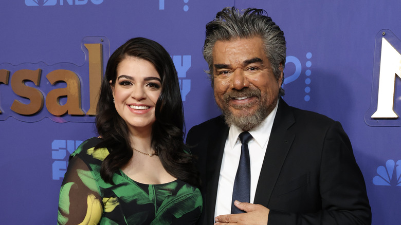 George Lopez and his daughter, Mayan Lopez