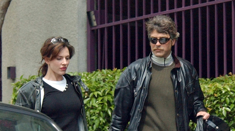 Krista Allen and George Clooney throwback