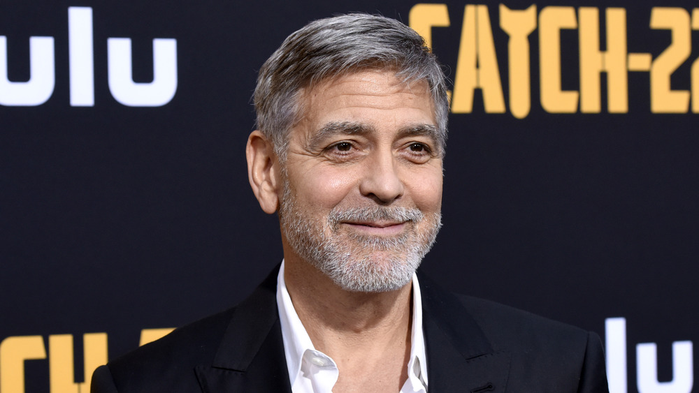 George Clooney smiling