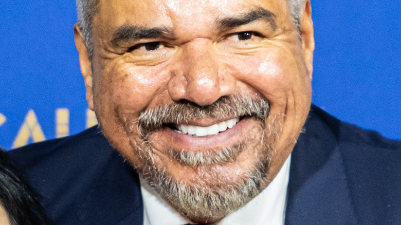 George Lopez smiling