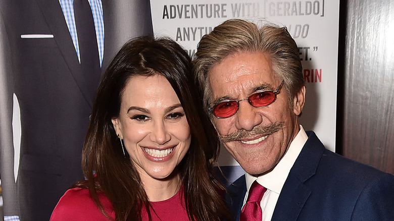 Erica Michelle Levy Geraldo Rivera posing together