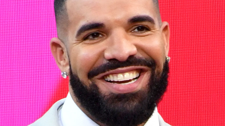 Drake smiling