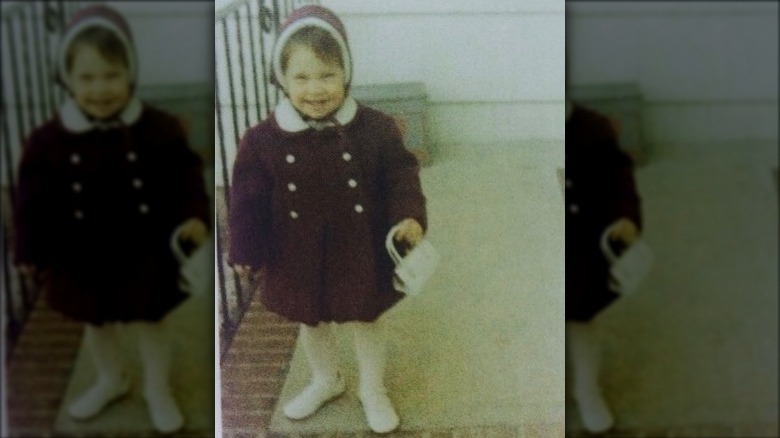 Michelle Visage as a child