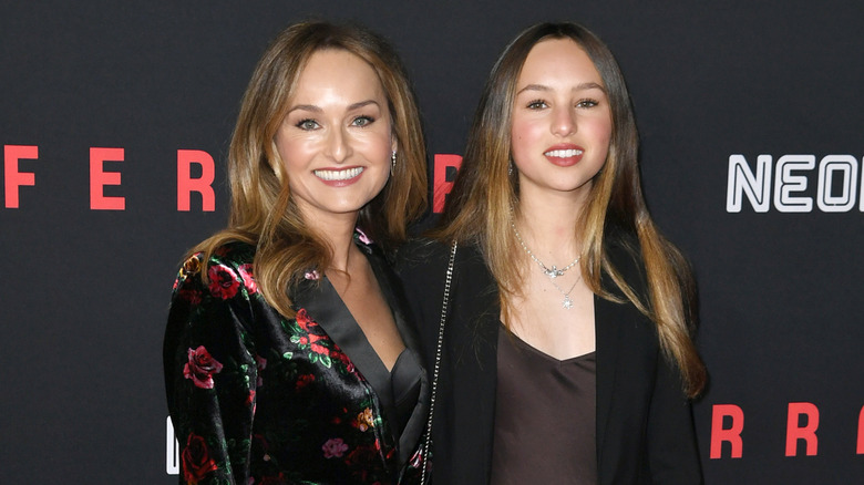 Giada De Laurentiis and her daughter Jade smiling.