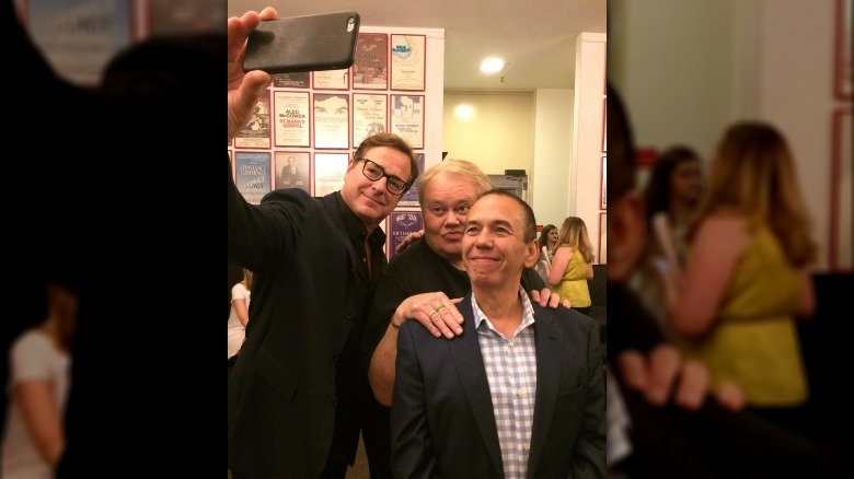 Bob Saget, Louie Anderson, and Gilbert Gottfried taking a selfie