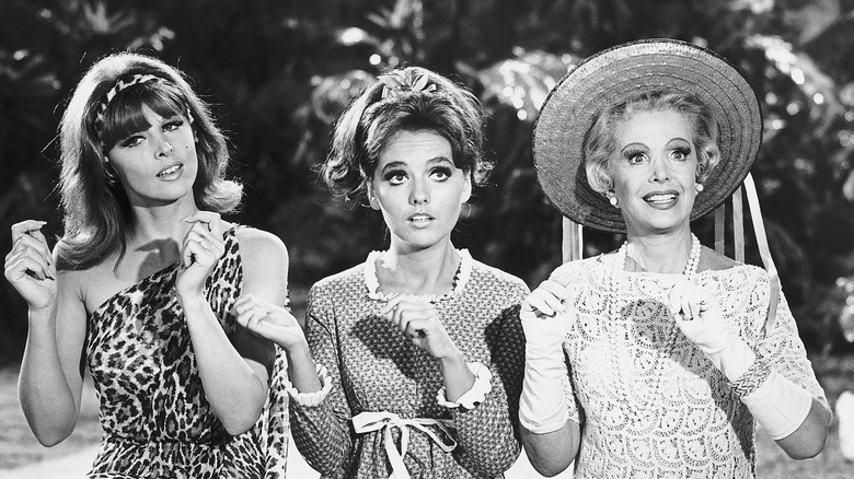 Tina Louise, Dawn Wells and Natalie Schaefer in Gilligan's Island