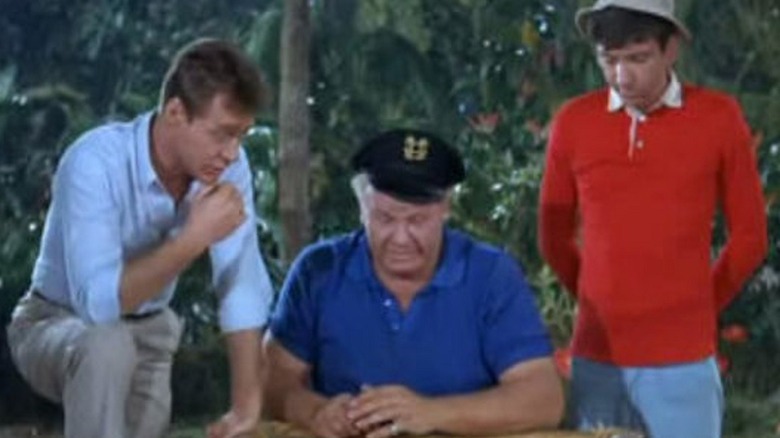 A scene from the Forward March episode of Gilligan's Island