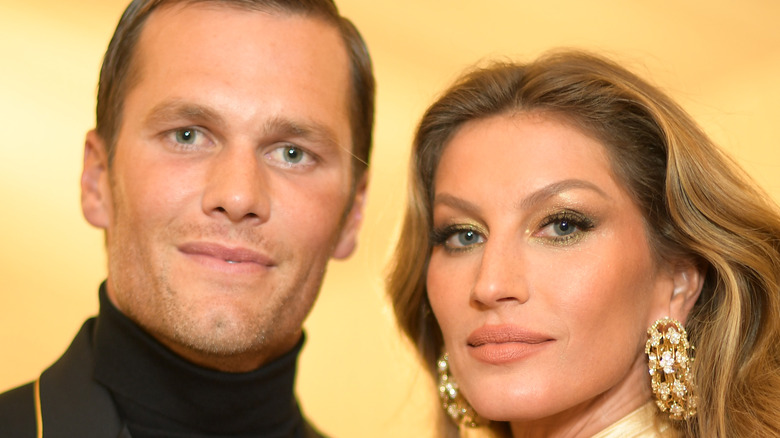 Gisele Bündchen and Tom Brady smiling