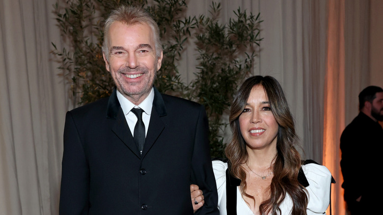 Billy Bob Thornton and Connie Angland smiling