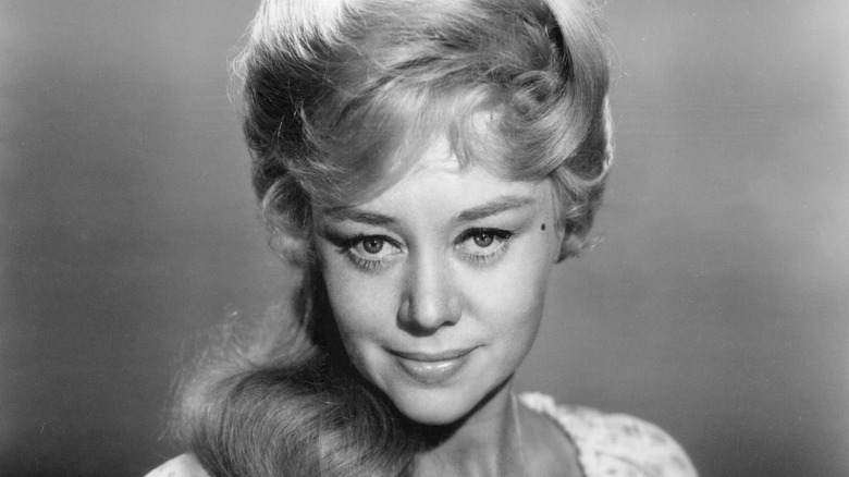 Glynis Johns smiling in close-up