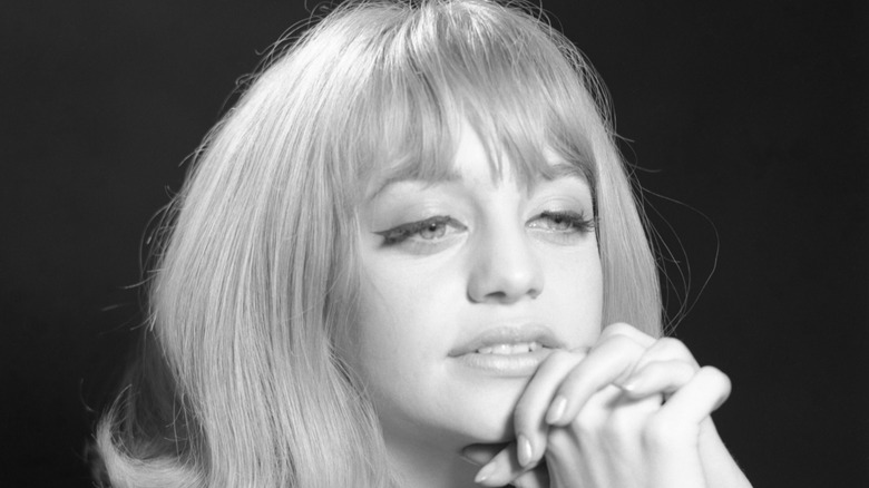 Closeup photo of Goldie Hawn in the mid-1960s