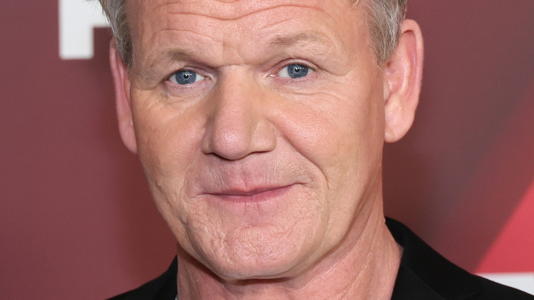 Gordon Ramsay smiling