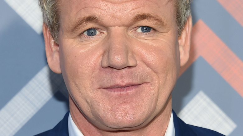 Gordon Ramsay smiling